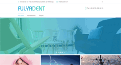 Desktop Screenshot of fulyadent.com